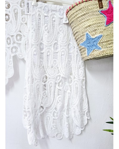 Conjunto Crochet Blanco