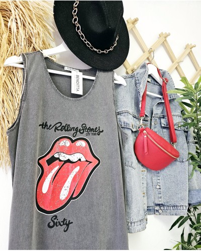 Vestido Lavado Rolling Stones
