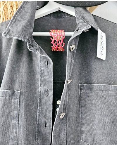 Sobrecamisa Denim Rolling / Leo