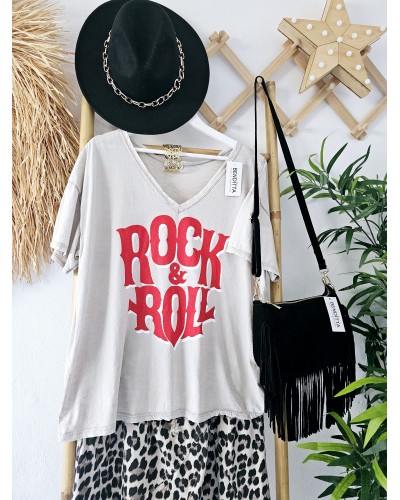 Camiseta Pico Rock&Roll Rojo