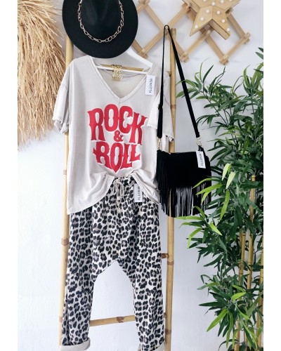 Camiseta Pico Rock&Roll Rojo