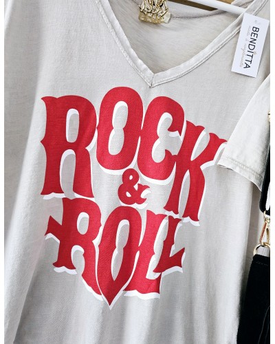 Camiseta Pico Rock&Roll Rojo