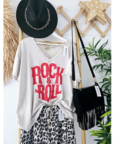 Camiseta Pico Rock&Roll Rojo