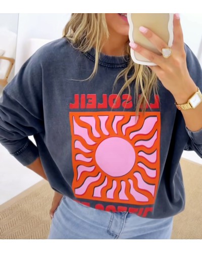 Sudadera Le Soleil Lavado