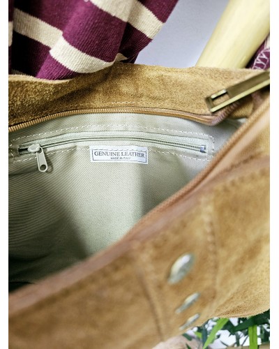 Bolso Ante / Tachas Camel