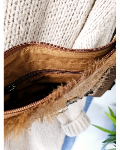 Bolso Boho Camel / Bronce