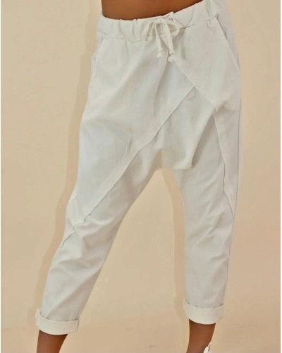 Pantalón Baggy / Algodón Piedra