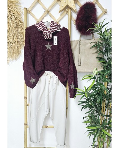 Jersey Alpaca / Estrellas Borgoña