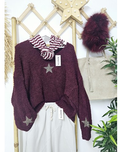 Jersey Alpaca / Estrellas Borgoña