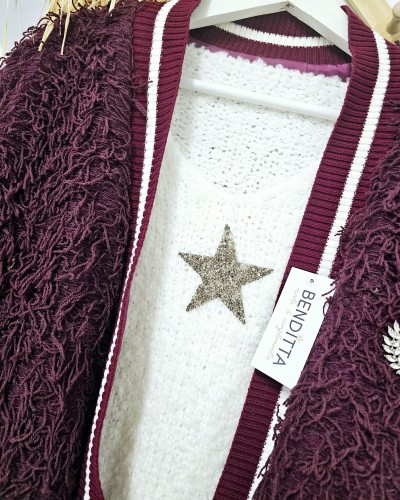Jersey Alpaca / Estrellas Blanco