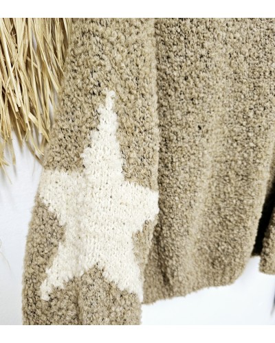Jersey Estrellas Crudo / Camel