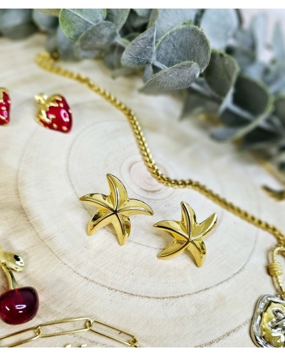 Pendientes Estrella Mar