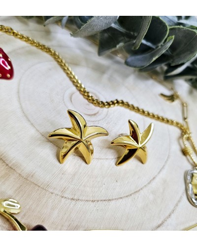 Pendientes Estrella Mar
