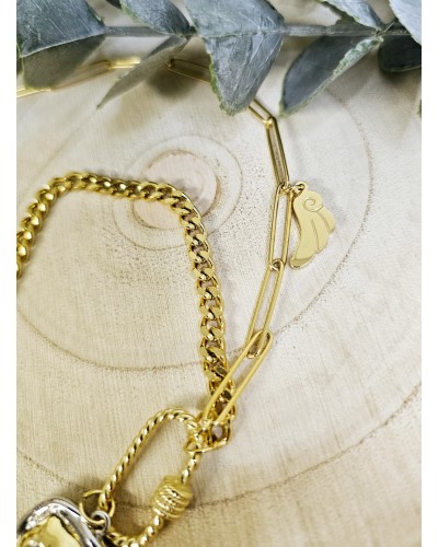 Collar Bicolor Cruz