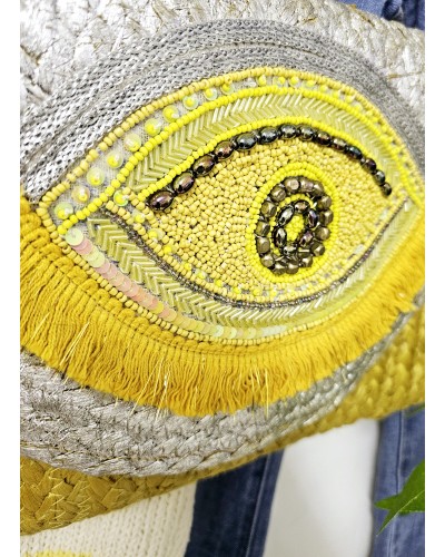 Bolso Yute / Eye Amarillo