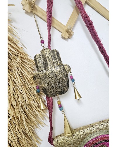 Colgante Latón Mano de Fátima