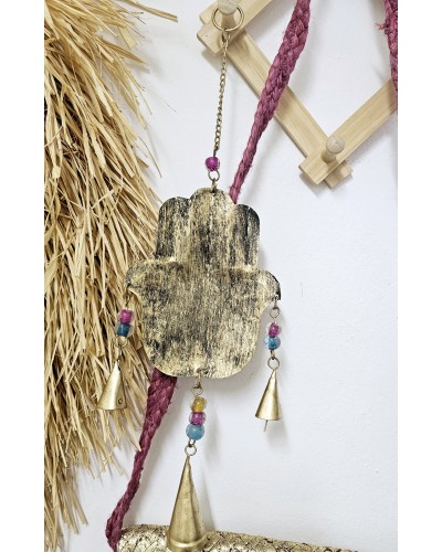 Colgante Latón Mano de Fátima