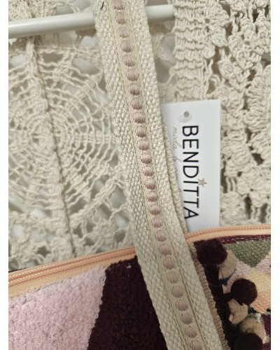 Bolso Étnico Bordados Verde
