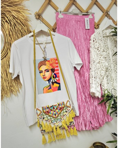 Camiseta Estampado Mujer