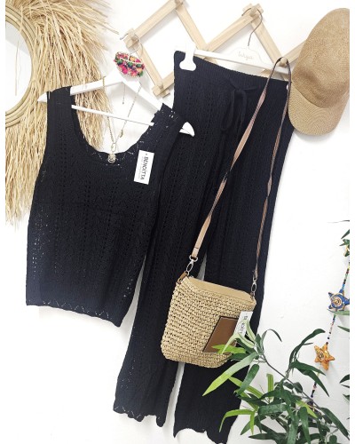 Conjunto Calado Negro