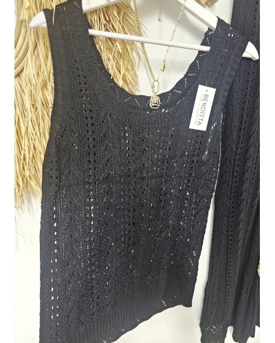 Conjunto Calado Negro