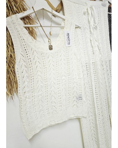 Conjunto Calado Hueso