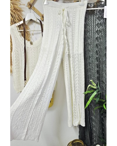 Conjunto Calado Hueso