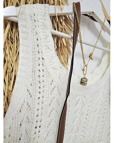 Conjunto Calado Hueso