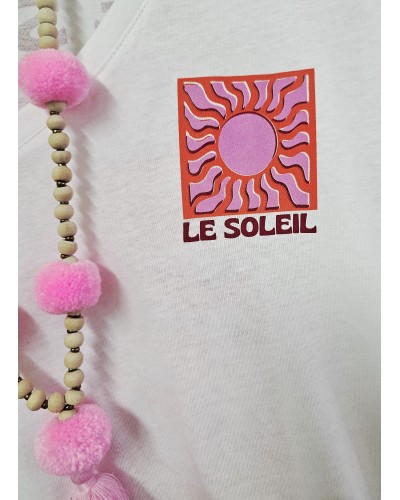 Camiseta Le Soleil Blanco
