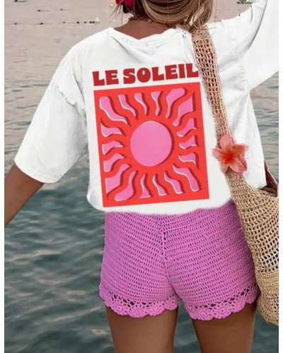 Camiseta Le Soleil Blanco