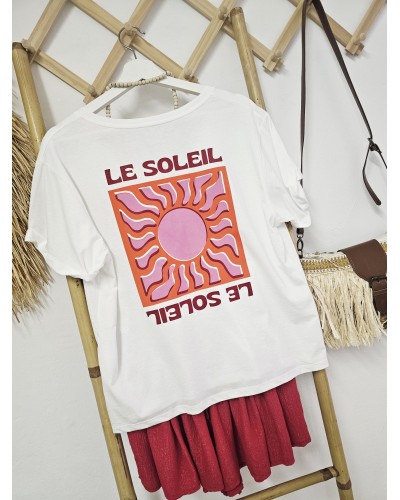 Camiseta Le Soleil Blanco