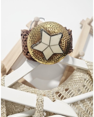Cinturón Boho / Estrella Blanco