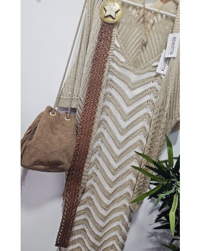 Cinturón Boho / Estrella Blanco