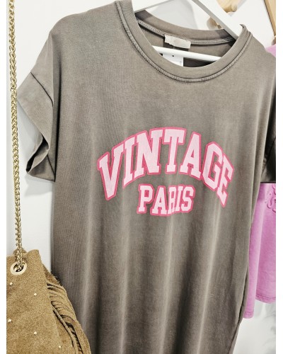 Vestido Vintage Topo