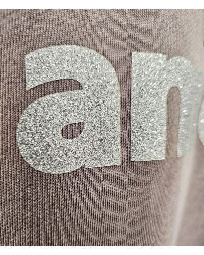 Sudadera Amour Plata / Marrón