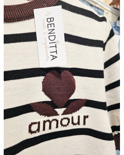 Jersey Rayas / Amour Chocolate