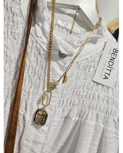 Blusa Fruncida Blanco