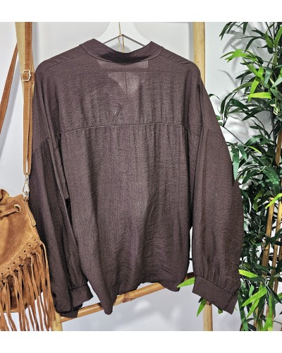 Blusa Sol / Estrella Chocolate