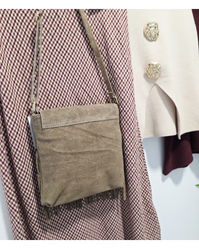 Bolso Tachas / Flecos Topo