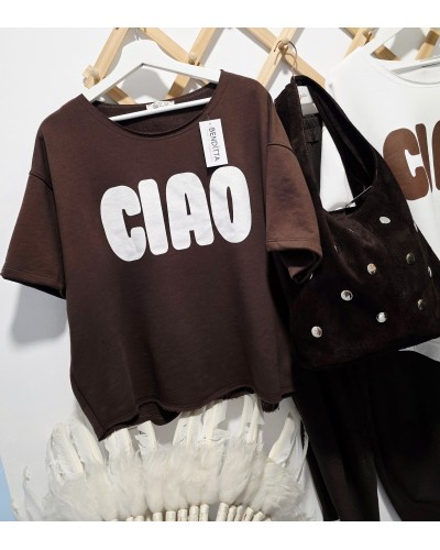 Sudadera Oversize / Ciao Marrón