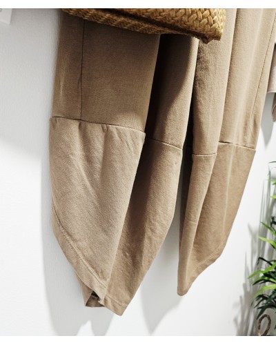 Pantalón Bombacho / Algodón Camel