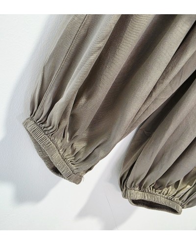 Pantalón Bombacho / Bolsillos Topo
