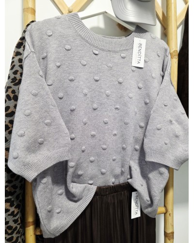 Jersey Plumeti Gris