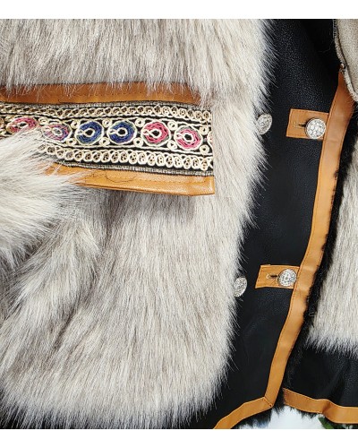 Chaquetón Boho / Efecto Pelo