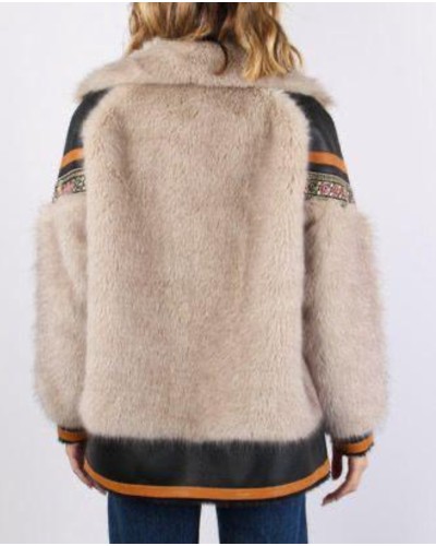 Chaquetón Boho / Efecto Pelo