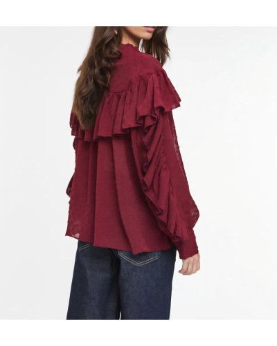 Blusa Plumeti / Lazada Borgoña