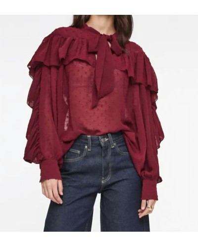Blusa Plumeti / Lazada Borgoña
