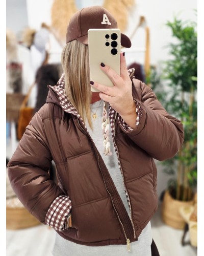 Anorak Reversible / Vichy Chocolate