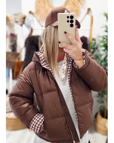 Anorak Reversible / Vichy Chocolate