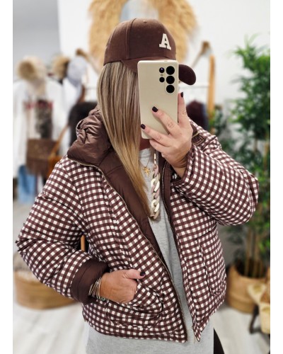 Anorak Reversible / Vichy Chocolate